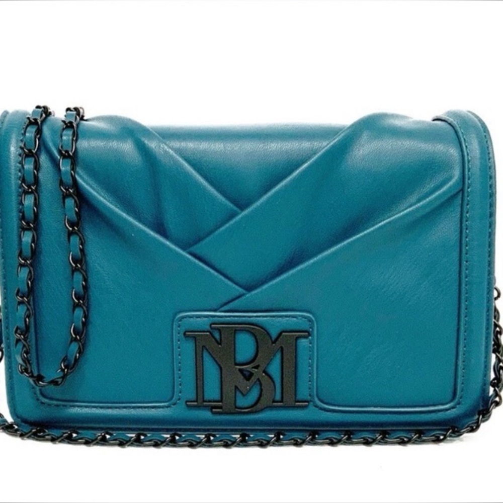 Badgley Mischka Women’s Small Pleated Crossbody Bag